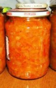 салат из кабачков на зиму с помидорами