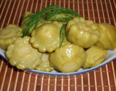 консервированные патиссоны на зиму